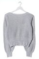 NA-KD Cropped Pullover Damen Gr. DE 32 hellgrau Casual-Look