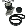 Keilrippenriemensatz SKF VKMA 36209 für Renault Megane I Classic Kangoo