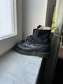 Doc Dr. Martens Schuhe Stiefel schwarz matt gefüttert Gr. 37