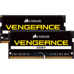 Corsair SO-DIMM 16 GB DDR4-3200 (2x 8 GB) Dual-Kit, Arbeitsspeicher, schwarzCMSX16GX4M2A3200C22, Vengeance