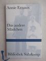 DAS ANDERE MÄDCHEN / ANNIE ERNAUX / Suhrkamp Band 1539 - Geb. Ausgabe 2022