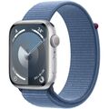 Apple Watch Series 9 Sport Loop 45 mm Aluminium GPS Smartwatch silber/winterblau