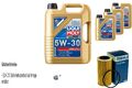 MAHLE Ölfilter 8 L Liqui Moly Longlife III 5W-30 für Audi A6 Avant 3.0 50 TDI