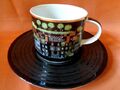 Kaffeetasse 2 tlg Hundertwasser  von Königlich Tettau