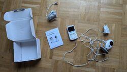 Babymonitor VB605 Wireless mit Nachtsicht mit Talk Back Funktion weiß gebraucht