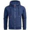 A. Salvarini Herren Sweatjacke Kapuzenpullover Jacke Kapuze Hoodie Sweater AS292