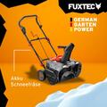 FUXTEC 40V Akku Schneefräse FX-E2SFSET mit Akku + Ladegerät, 51cm Arbeitsbreite