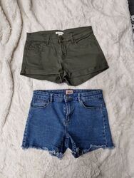 Only H&M Jeans Shorts Kurze Hosen Paket Gr 170/176 (36)