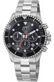 ETT ECO TECH TIME Funk-Solar Herren-Chronograph Watersports Schwarz Chrono EGS-1