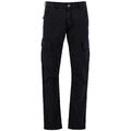 Alpha Industries Agent Pant Cargo-Hose Taschen Herren Army Outdoor  Schwarz