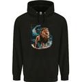 Majestic Fantasy Löwe Herren 80% Baumwolle Hoodie