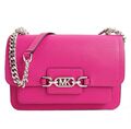 Michael Kors Tasche Handtasche Heather Large Gusset Shoulder Bag Deep Fuchsia