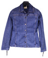 Gianfranco Ferre Damen Jeansjacke Denim blau Gr. M Stretch slim Vintage TH2-53