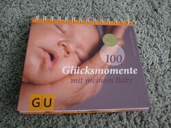 100 Glücksmomente mit meinem Baby (Tisch-Aufsteller) - super Zustand