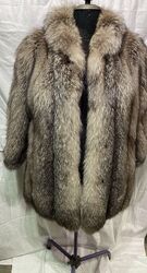 Größe L Fuchs Pelzjacke Edel Weich Warm Fur Coat Pelliccia LUXUS Super weichKann passend gemacht werden vom Kürschner Meister