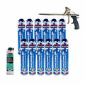 Pistolenschaum Montageschaum SET 750ml Pistole Reiniger Schaum!