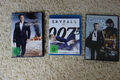 James Bond 007 3DVD Casino Royale, Ein Quantum Trost, Skyfall FSK 12  m.D.Craig