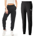 Puma Damen Jogginghose Trainingshose Sport Hose Freizeit Fitness schwarz/weiß