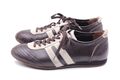 PAUL GREEN Damen Sneaker EUR 36 UK 3 Braun Echt Leder Freizeitschuhe