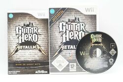 Guitar Hero Metallica Nintendo Wii Spiel OVP mit Anleitung