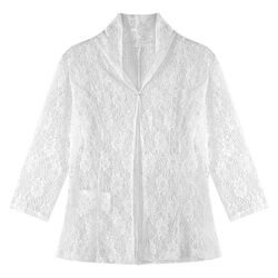 Damen Jacke Für Kleid Tops Locker Strickjacke Bolero Shrug Hochzeit Coverups