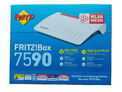 AVM FRITZ!Box 7590 WLAN Router mit Modem - Weiß (20002784)