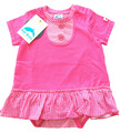 Body Kleid Gr.56 Sanetta NEU 100% baumwolle pink karo volant UV 15+ baby sommer