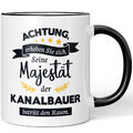 Achtung erheben Sie sich! Seine Majestät der Kanalbauer betritt Raum 10005972836