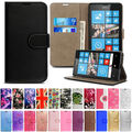 Etui für Microsoft Lumia 950XL 650 640 550 Flip Wallet Kartenhalter Leder Abdeckung