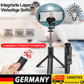 Bluetooth Selfie Stick Stativ für Smartphone iPhone 16 15 14 13 Pro Max, Samsung