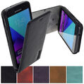Exclusive Flip Case Leder Tasche Cover Bumper für Samsung Galaxy Xcover 4 | 4s