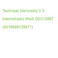 Technisat Sternradio Ir 2 Internetradio Weiß 0001/3967 (4019588139671)