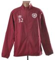 HEART OF MIDLOTHIAN 2018/2019 FOOTBALL TRAININGSJACKE PLAYER ISSUE #32 L