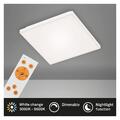 BRILONER Deckenleuchte LED 12W 29,5CM Deckenlampe Dimmbar CCT Panel 