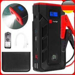 27000mAh Auto KFZ Starthilfe Jump Starter 12V Ladegerät Booster Power Bank PKW