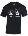 HUNDE FLEDERMAUS HERREN T-SHIRT MANN NEU QUALITÄT FLEDERMAUS TOP SUPERHELD RETRO MODE