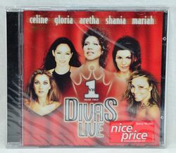 VH 1 Divas Live - MARIAH CAREY GLORIA ESTEFAN ARETHA FRANKLIN CELINE DION - CD