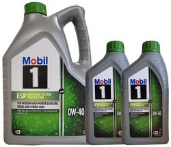 Mobil 1 ESP X4 0W 40 MB229.52 Porsche C40 ACEA C3 Motoröl 5+2x1 Liter