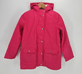 John Lewis Mädchen Regenmantel Regenjacke Gefüttert Kapuze Pink in Gr. 134/140