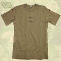 ORIGINAL BW BUNDESWEHR T-SHIRT TROPEN T-SHIRTS TROPENTARN KHAKI NATO PAINTBALL