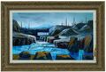 River in the mountains oil painting oil on canvas painting