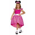 Disney Offizielles Premium Rosa Minnie Mouse Kostüm Kinder Faschingskostüm