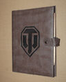 World of Tanks Warships Leder-Notizbuch / Notepad / Notebook Rare Gamescom