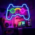 Neon LED Schild USB Licht Wand Deko Leuchte Gaming Setup Streamer Beleuchtung