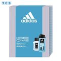 ADIDAS Ice Dive - Geschenkset für Ihn, EdT 50 ml + 3in1 Duschgel 250 ml