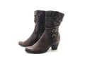 Tamaris Damen Stiefel Stiefelette Ankle Boots Braun Gr. 37 (UK 4)