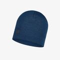 8428927185082 BUFF MERINO HEAVYWEIGHT BEANIE SOLID DENIM Mütze Buff