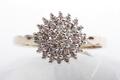 Brillant Diamant Ring 0,20ct 585 14K Gelb Gold Gr. 50 .