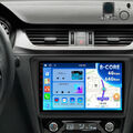 4+64GB Android 13 Autoradio Navi Carplay RDS Für Skoda Rapid Spaceback 2012-2020