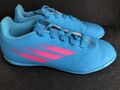 Adidas X Speedflow.4 Fußball Hallenschuhe türkis pink Gr. 32